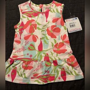 Ruffle Butts‎ peplum top 3T
